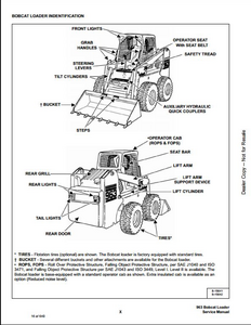 Bobcat Hydrostatic Pump manual pdf