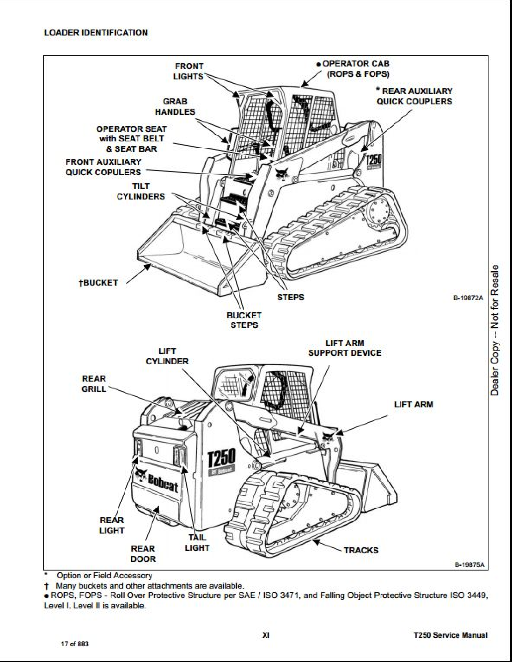 Bobcat 553 Skid Steer Loader manual