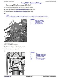 John Deere R4045 service manual