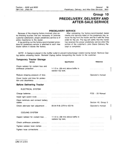 John Deere 8630 Tractors Technical manual pdf