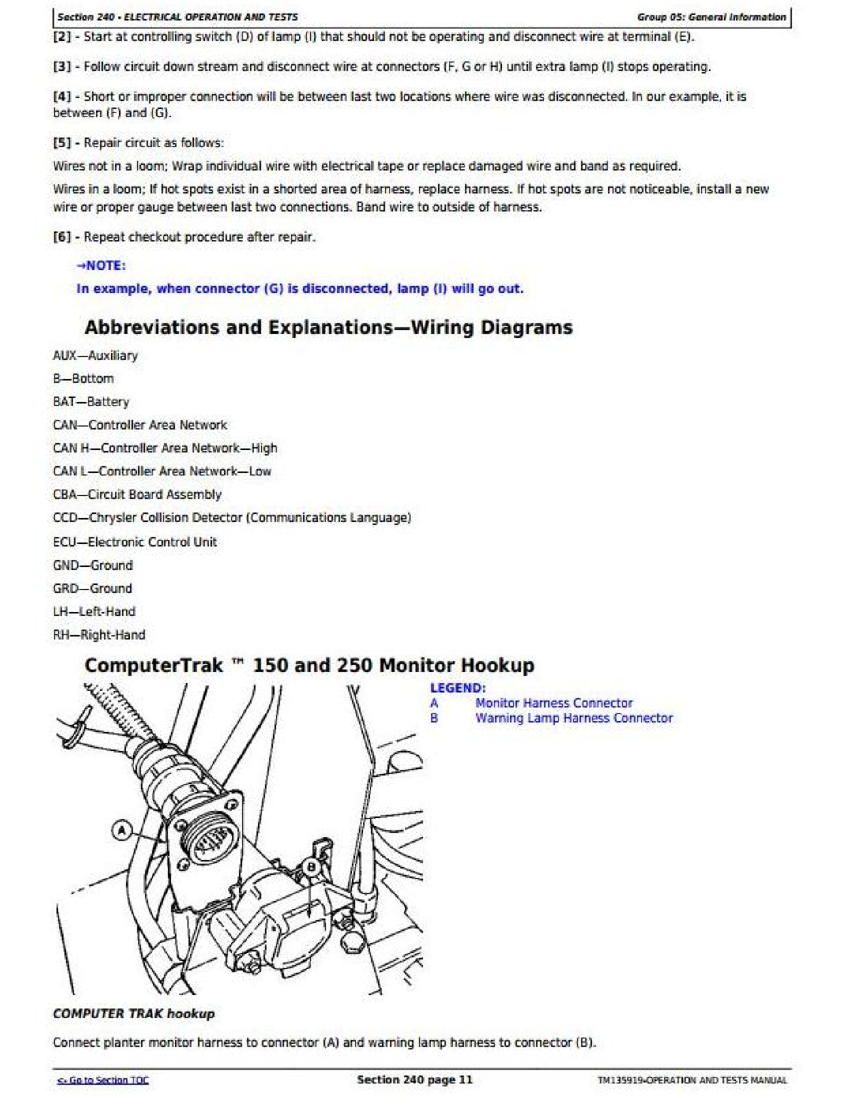 John Deere DB66 manual