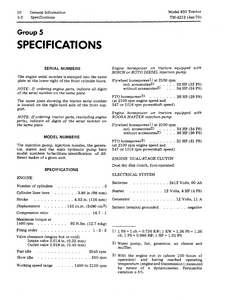 John Deere 820 Tractor Technical service manual