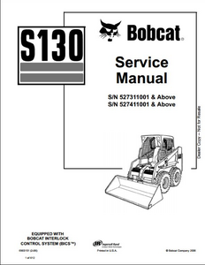 Bobcat X56 Mini Excavator manual