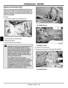 John Deere 1DW524K manual