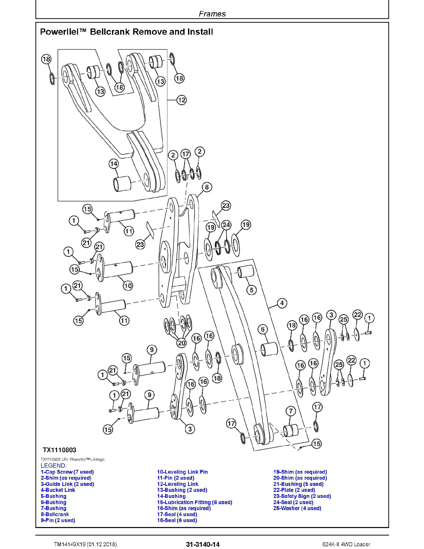 John Deere 1DW524K manual pdf