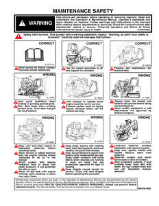 Bobcat 322 Mini Excavator manual