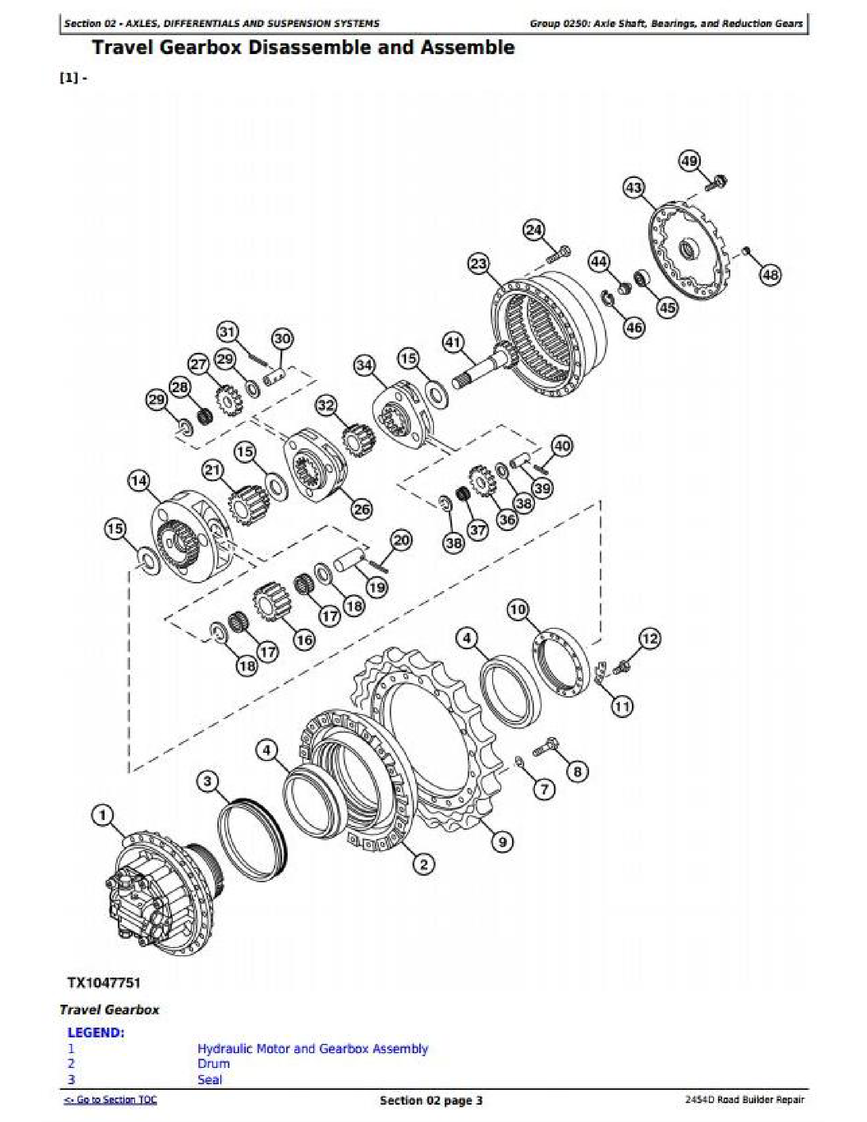 John Deere 740D manual pdf