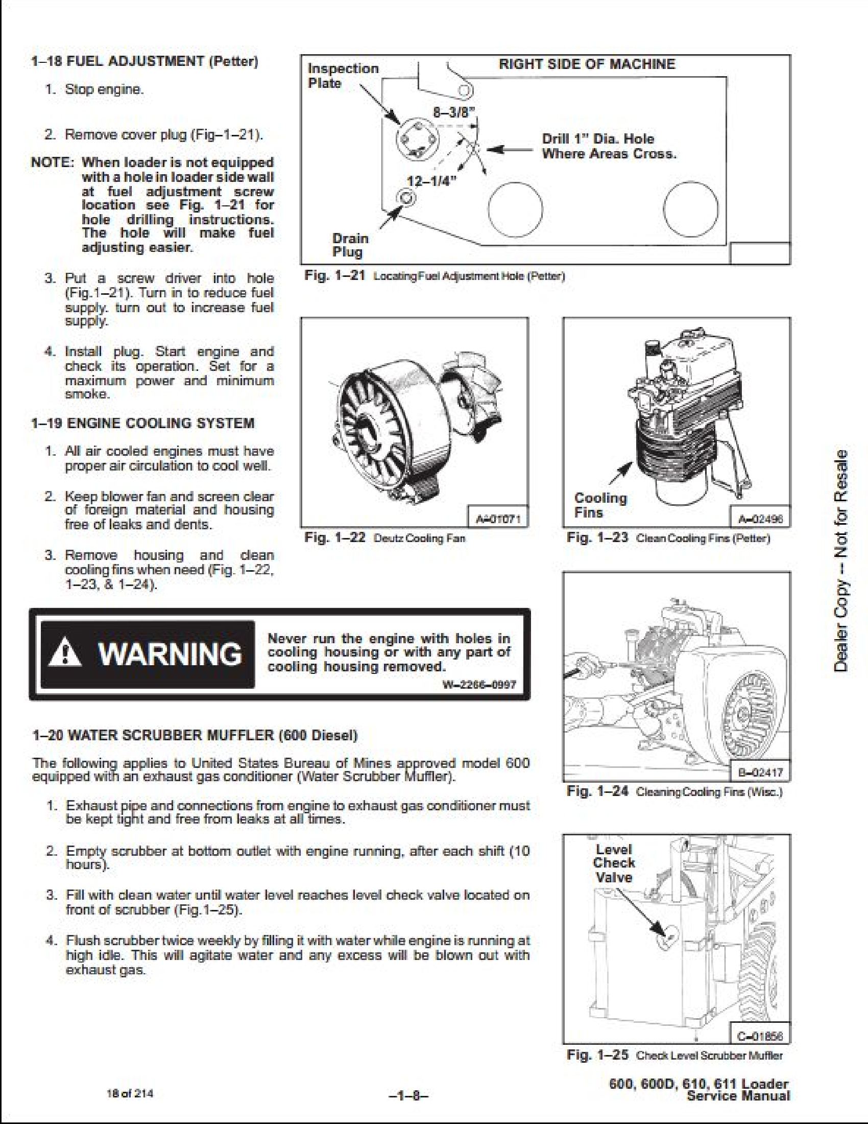 Bobcat 319 Compact Excavator manual