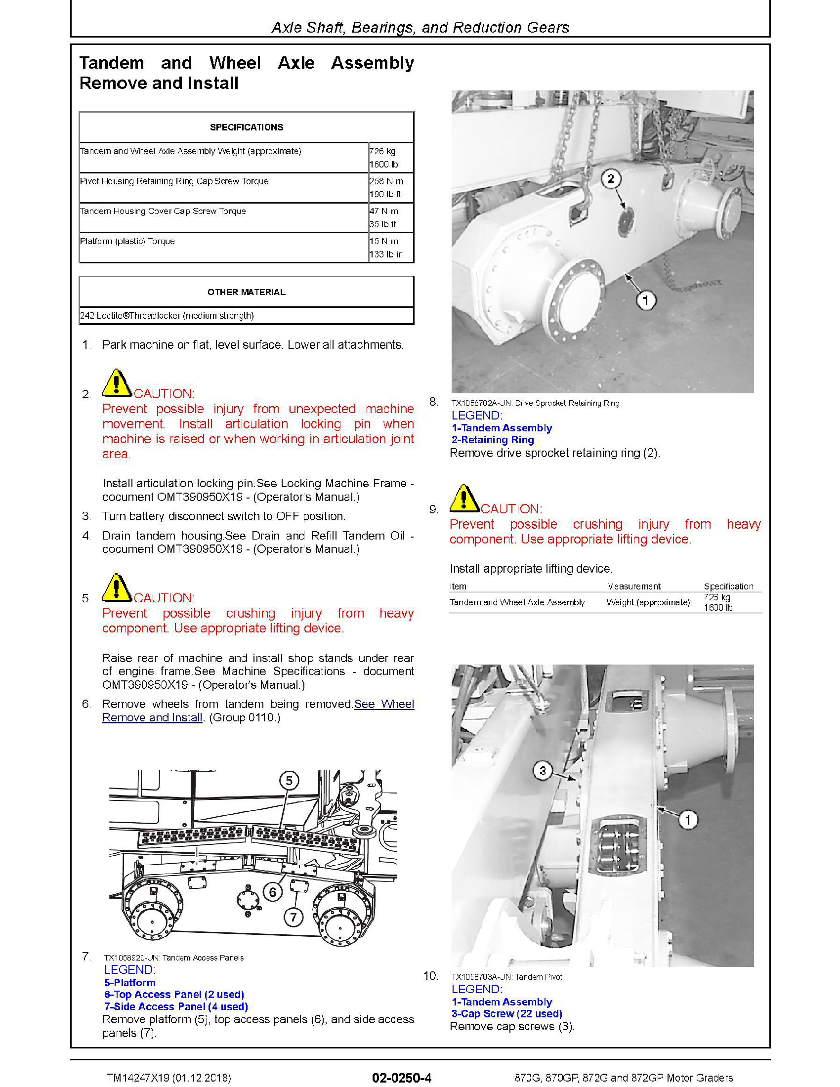 John Deere 135C manual pdf
