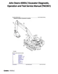 John Deere 450DLC Excavator Diagnostic  Operation and Test Service Manual - TM2361 preview