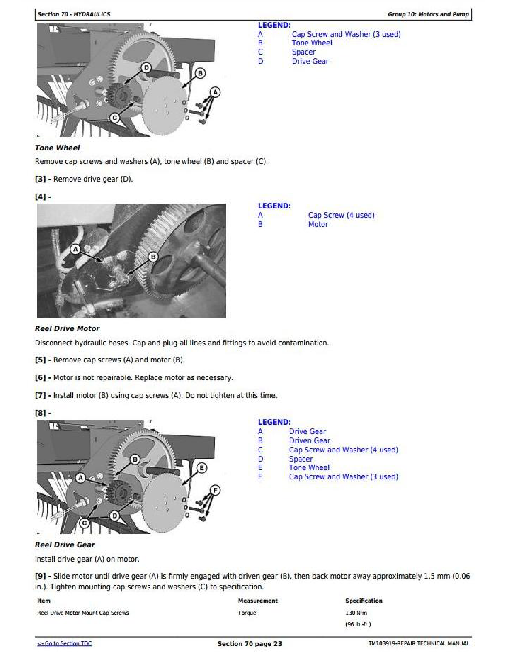 John Deere S2348H manual pdf