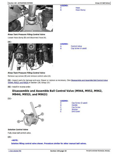 John Deere M952i manual