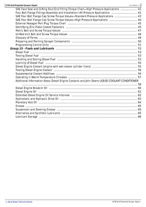 John Deere 1NW manual pdf