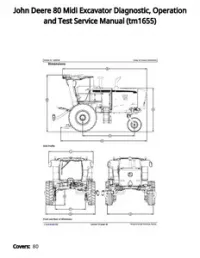 John Deere 80 Midi Excavator Diagnostic  Operation and Test Service Manual - tm1655 preview