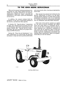 John Deere SM2075 manual pdf