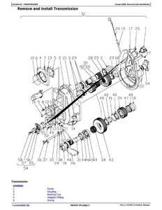 John Deere 1T0803MX manual