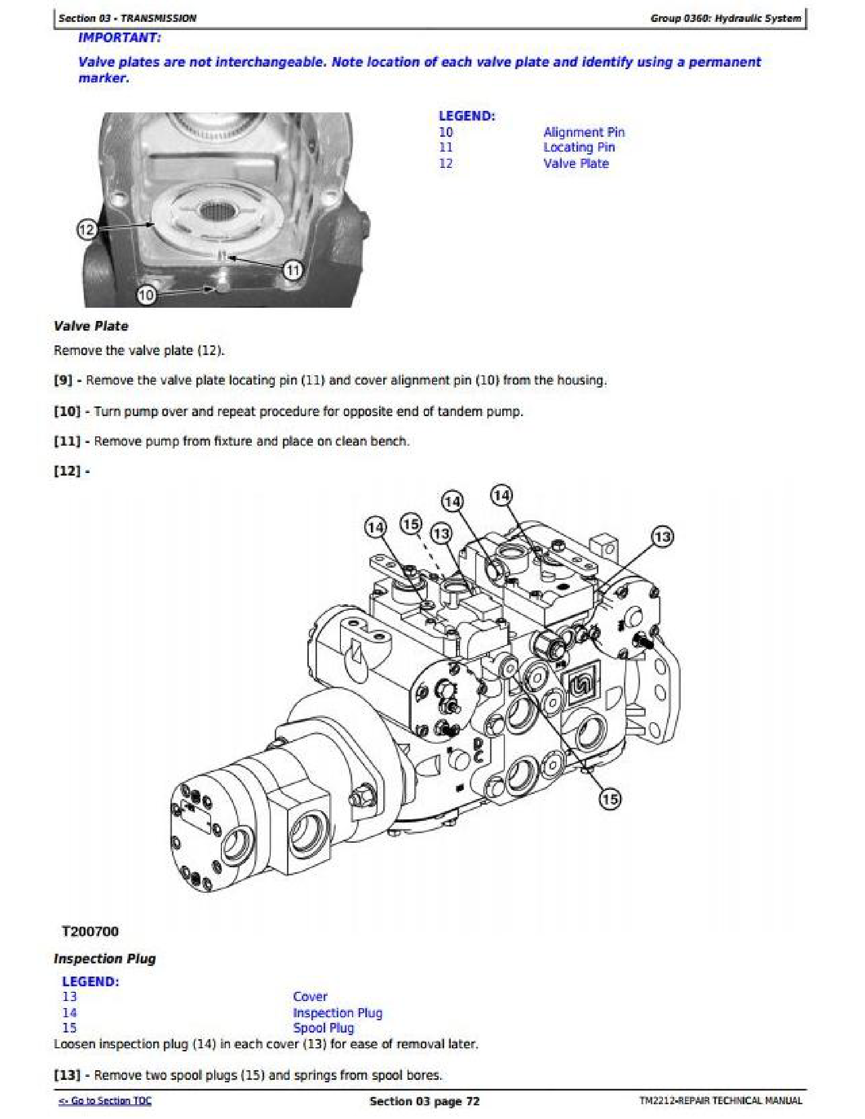 John Deere M962i manual pdf