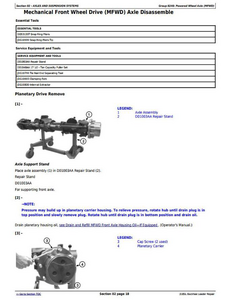 John Deere 624KR manual pdf
