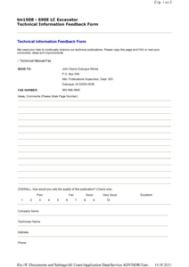 John Deere 690E manual pdf