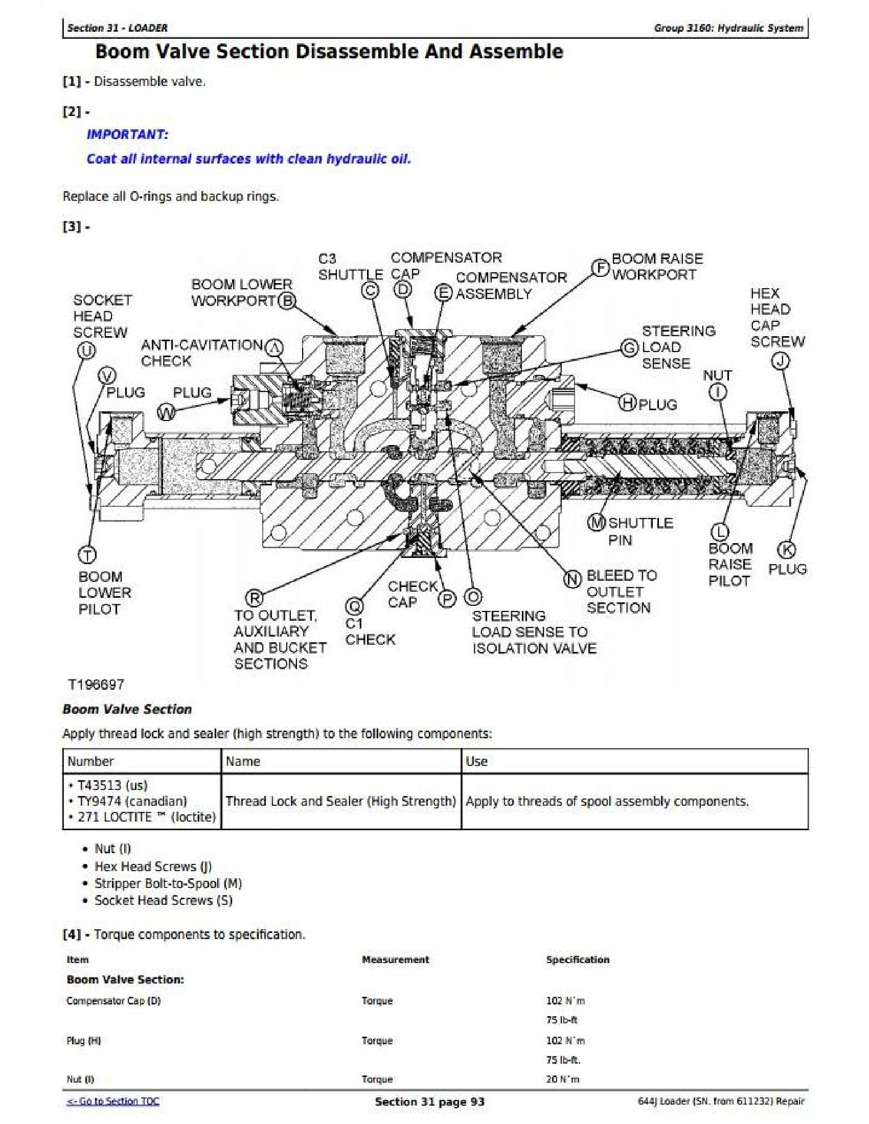John Deere 1T0953MX manual