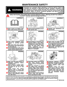 Bobcat A220 Turbo Skid Steer Loader service manual