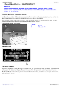 John Deere 444K manual