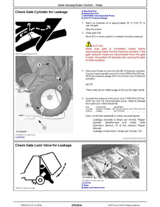 John Deere C461R manual pdf