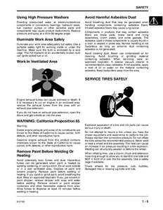 John Deere 4700 Compact Utility Tractors Technical manual pdf