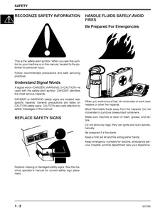 John Deere M665 Mid-Mount ZTrak Technical manual