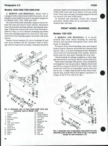 Ford 2120 Tractor service manual