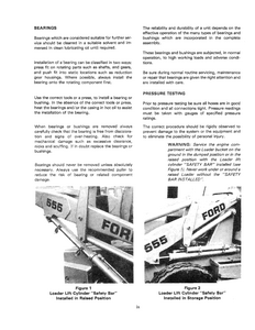 Ford 555 Tractor Backhoe Loader service manual