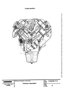 Liebherr D9408 Diesel Engine manual