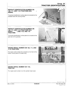 John Deere 116 manual pdf