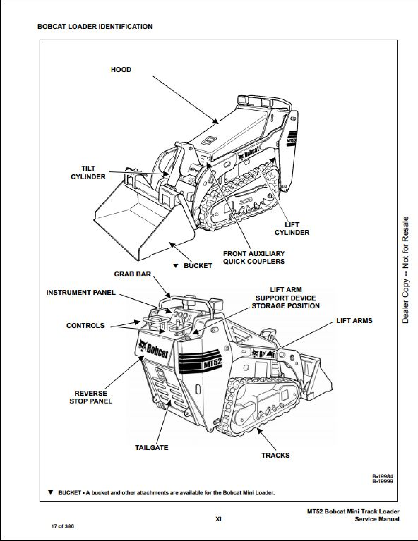 Bobcat S185 Skid Steer Loader manual
