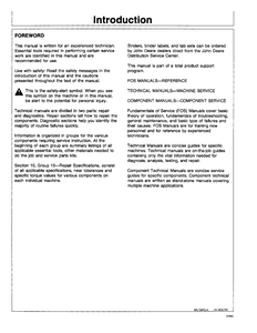 John Deere TRS21 Walk-Behind Snowthrowers Snowblowers Technical manual