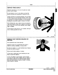 John Deere 535 Round Balers Technical manual
