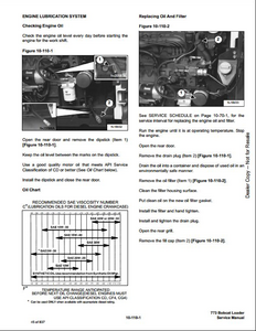 Bobcat T140 Compact Track Loader manual pdf