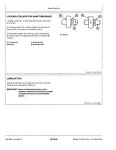 John Deere 1327 Impeller Mower Conditioners Technical manual pdf