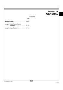 John Deere  Operation  Tests Technical manual pdf