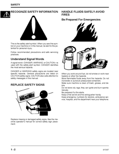 John Deere 2653A Diesel Professional Utility Mower Technical manual pdf