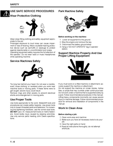 John Deere 2653A Diesel Professional Utility Mower Technical service manual