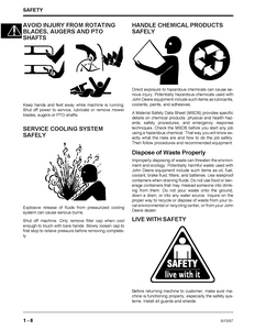 John Deere 2653A Diesel Professional Utility Mower Technical manual