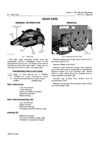 John Deere 466 Baler Drives Technical manual pdf