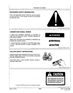 John Deere 355D Crawler Bulldozer Crawler Loader Technical service manual