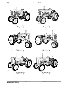 John Deere 430 Series Tractors Parts Catalog manual
