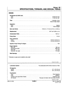 John Deere 3830 Self Propelled Windrower Technical manual