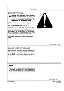 John Deere 3830 Self Propelled Windrower Technical manual