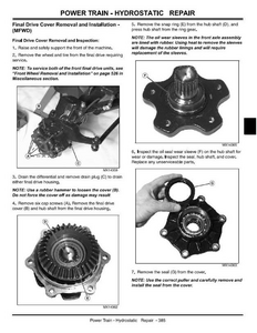 John Deere X595 manual