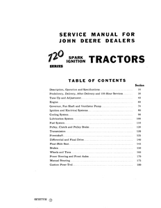 John Deere 720 manual