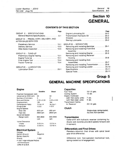 John Deere JD310 manual pdf